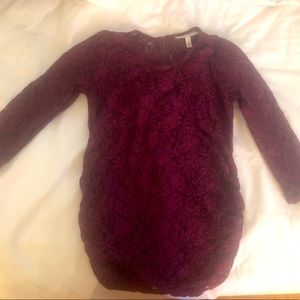 Jessica Simpson long sleeve lace top